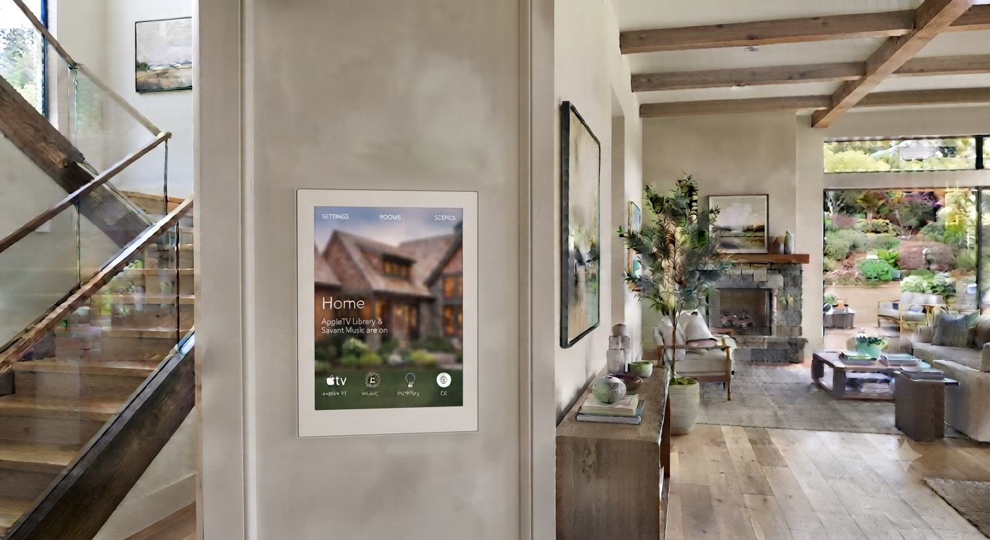 In-wall Smart Home Touch Screen
